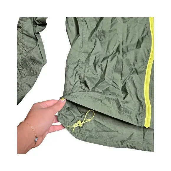 Patagonia Women's Houdini Windbreaker Green Jacket Size: L - Picture 4 of 5